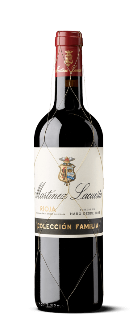 Red wine from the Martínez Lacuesta Winery Family Collection