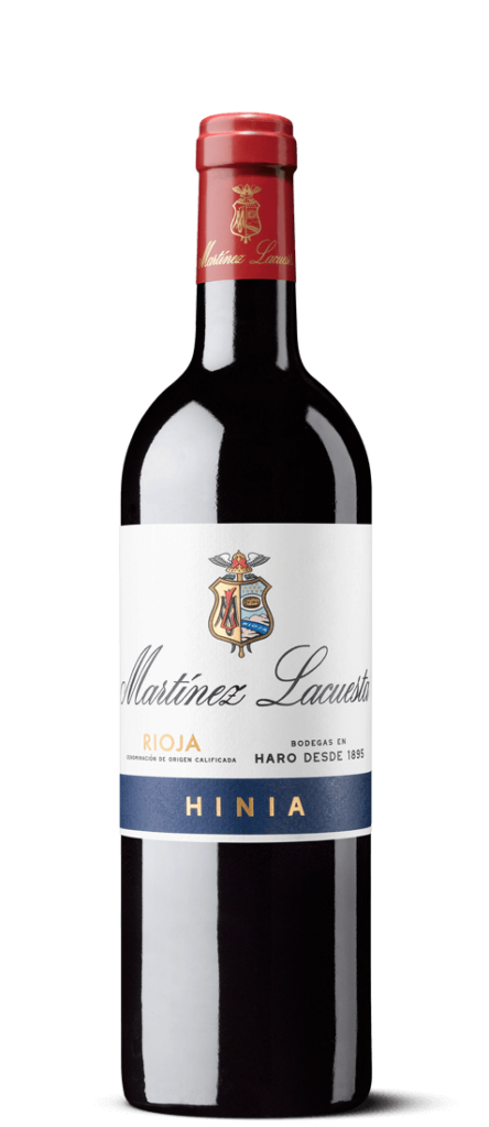 Hinia red wine from Bodegas Martínez Lacuesta