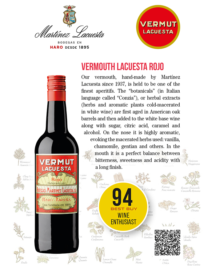 Martínez Lacuesta Vermut Rojo